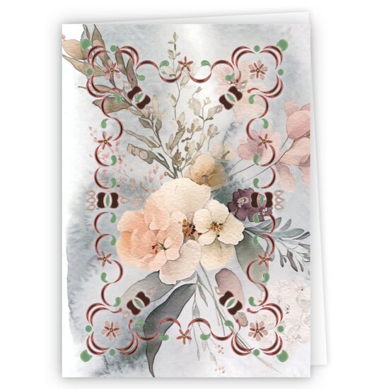 Dot and Do Cards A6 1 - Wedding Flowers DODOPPA6001