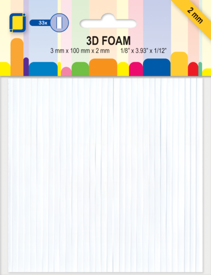 3D Foamlines 2 mm Black 33.060
