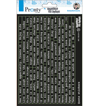 Pronty - Jolanda de Ronde - Quotes