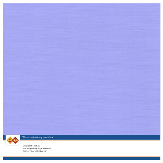 Linen Cardstock - SC - Lavender- LKK-SC61