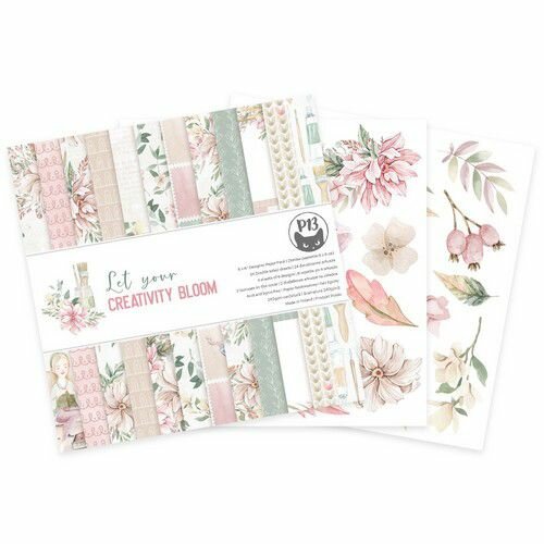 Piatek13 - Paper pad Let your creativity bloom 6x6 P13-CRB-09 6x6