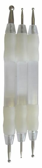  Set van 3 softgrip embossingpennen  CT21339BCD 
