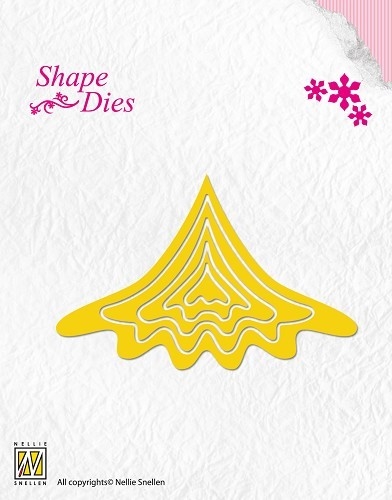Nellies - Shape dies Christmas tree SD036