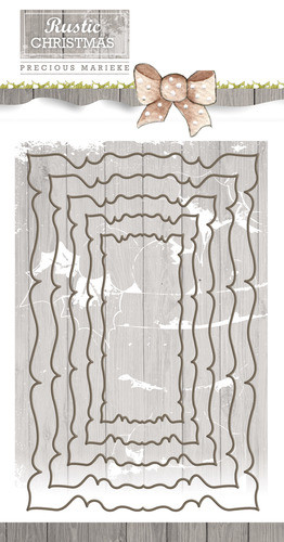Rustic Christmas -Nesting frame pm10046