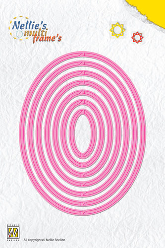 Nellies - Multi Frame Dies - Revolving oval