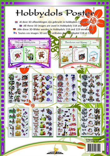 Hobby dols poster HD118 en HD119