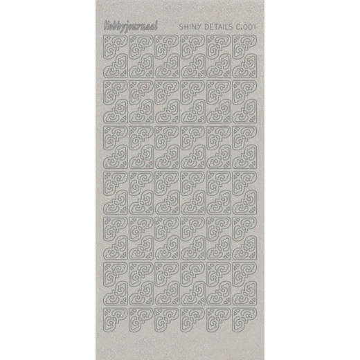 Shiny Details Corners 1 - Zilver SDSC001TZ