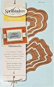 Spellbinders  Shapeabilities D-Lites - Petite Labels One   S3-205