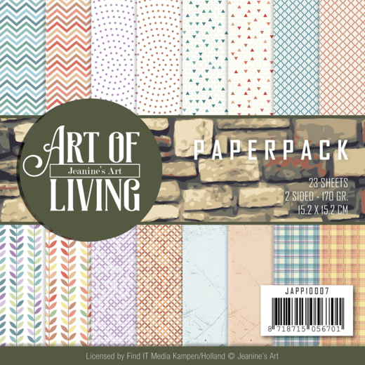 Paperpack - Jeanine's Art - Art of Living - JAPP10007