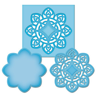 Spellbinders S2-021, medallion four