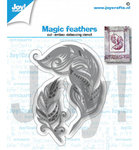 Joy! stencil- Magische veren -  6002/1404