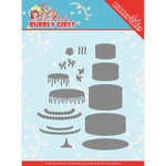 Dies - Yvonne Creations - Bubbly Girls Party - Birthday Cake