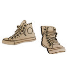 Joy - 6320/0015 - Houten ornamenten Woodsters - Sneakers