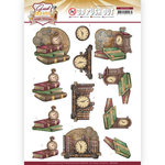 SB10508 3D Push Out - Yvonne Creations - Good old day's - Clock