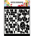 DDBD - Dutch Doobadoo Mask Art Slimline Mozaiek lijnen 470.715.824 210x210mm