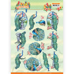 3D Cutting Sheet - Amy Design - Colourful Feathers - Peacock CD11765