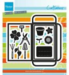 Marianne D Craftable Zaadzakje en tuingereedschap CR1395 15x17,5 cm