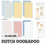 Dutch Doobadoo CraftyKit Slimline Babyboy 473.005.056 210x210mm 473.005.056