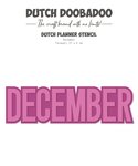 Planner stencil - DDBD - December - A5 470784348