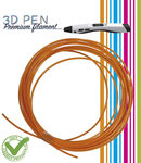3D Pen filament - 5M - oranje