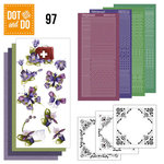 Dot & do  97 Purple flower