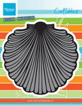 Marianne desgn - Craftables stencil - seashell XL