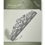 Die - Jeanine's Art - With Sympathy - Rose border  JAD10013