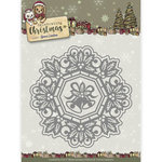 Die - Yvonne Creations - Celebrating Christmas- Jingle Bells Circle Frame