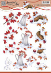 3D Knipvel - Jeanine's Art - Winter berries cd10843