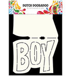 Dutch Doobadoo - Dutch Card Art - Text 'Boy'