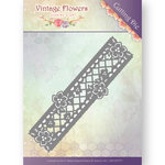 Dies - Jeanine's Art - Vintage Flowers - Floral Border  JAD10033