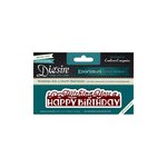 Die'sire - Edge'ables Only Words snijmal - Wishing you a Happy Birthday