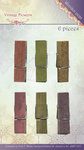 Jeanine's Art - Vintage Flowers - Wooden Pegs
