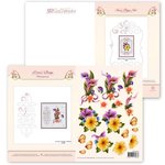 3D Card Embroidery Pattern Sheet #21 with Ann & Laura 3DCE13021