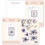 3D Card Embroidery Pattern Sheet #22 with Ann & Laura 3DCE13022