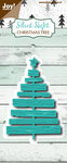 Joy! stencil 6002/1115 - stencil deco kerstboom
