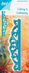   Joy! stencil Noor rand met swirls  6002/1197