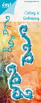   Joy! stencil Noor swirls  6002/1199