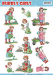 CD11241 3D Knipvel - Yvonne Creations - Bubly Girls Gardening