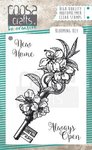 COOSA Crafts clearstamps A7 - Blooming key stamp COC-060