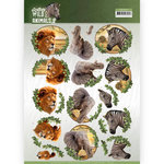 CD11301 3D Knipvel - Amy Design - Wild Animals - Africa