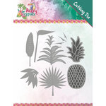 YCD10173 Dies - Yvonne Creations - Happy Tropics - Lush Leaves