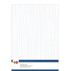 Linnenkarton - A4 - Wit