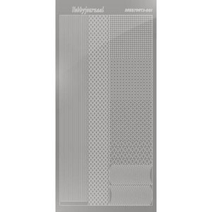 STDM018 Hobbydots sticker - Mirror - Silver