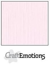 CraftEmotions linnenkarton 10 vel babyroze 27x13,5cm 250gr / LHC-18