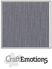 CraftEmotions linnenkarton 10 vel graniet grijs 27x13,5cm 250gr / LHC-74