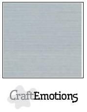 CraftEmotions linnenkarton 10 vel grijs 27x13,5cm 250gr / LHC-71