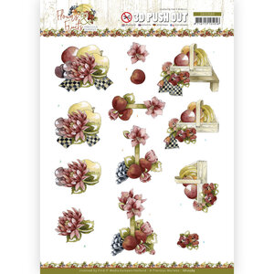 3D Push Out - Precious Marieke - Flowers and Fruits - Flowers and Apples SB10589