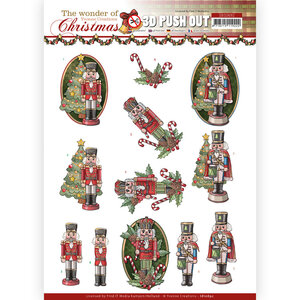 3D Push Out - Yvonne Creations - The Wonder of Christmas - Wonderful Nutcrackers SB10692