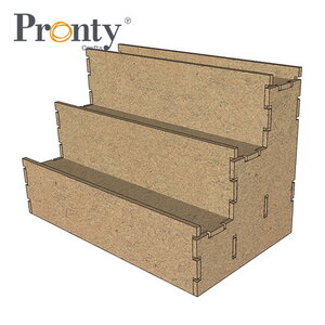   $ Pronty MDF Basic box bottle stairs  460.483.020 